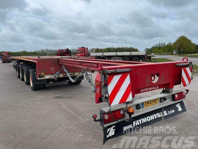 Faymonville 55 m long wing trailer Vehicle transport semi-trailers