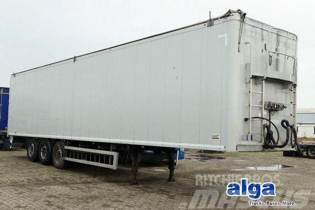 Knapen K 100, 8mm Boden, 92m³, Luft-Lift, Funk Box body semi-trailers
