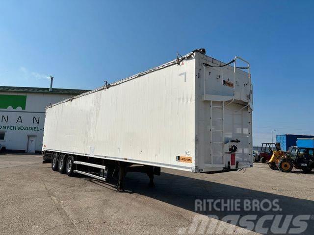 Legras walkingfloor 91m3, ALU body vin 383 Box body semi-trailers