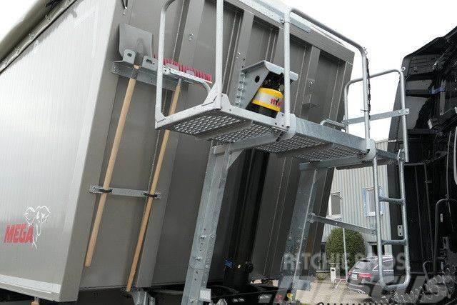Mega Alu, 50m³, Kombitür, Luft-Lift, SAF Tipper semi-trailers
