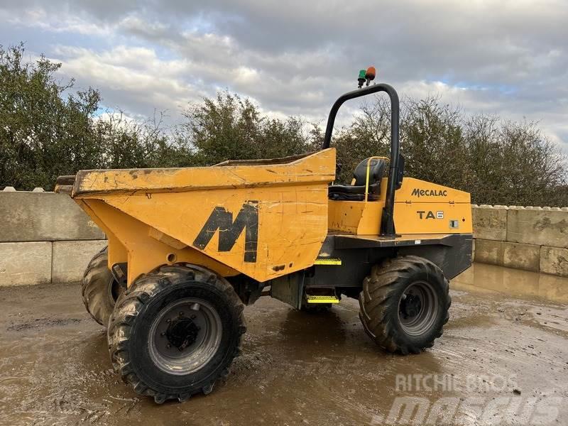 Mecalac TA6 Straight tip Site dumpers