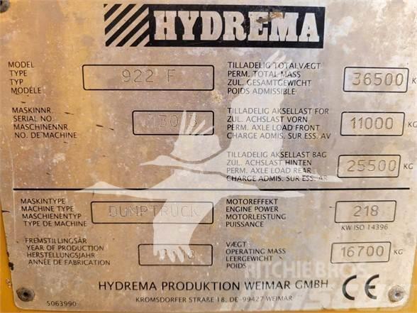 Hydrema 922HM Articulated Dump Trucks (ADTs)