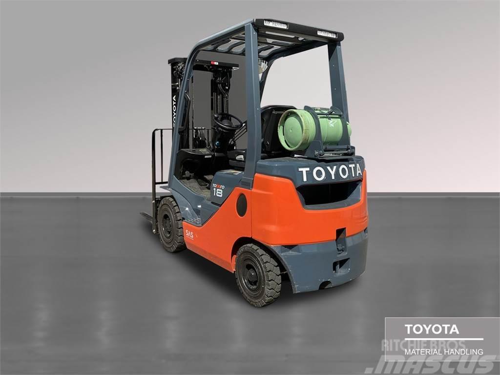 Toyota 02-8FGF18 LPG trucks