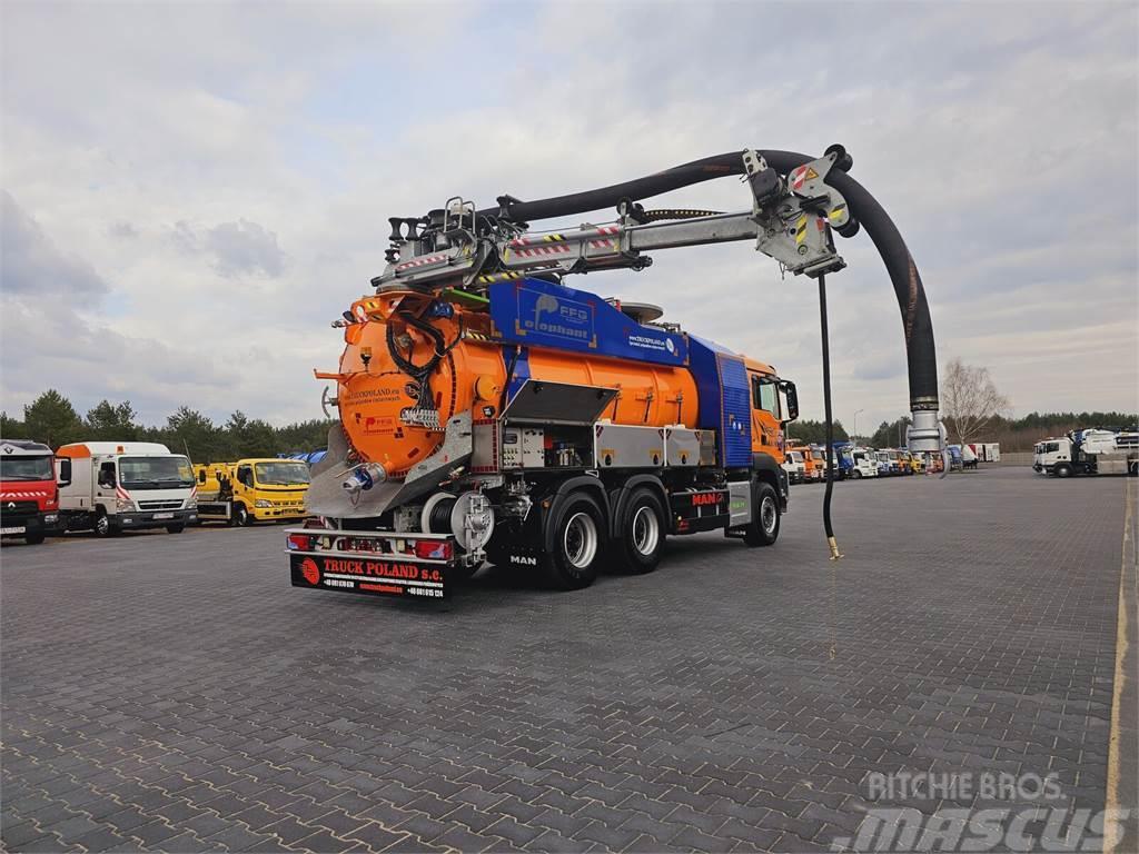 MAN FFG ELEPHANT WUKO KOMBI FOR CLEANING OF SEWERS Utility machines