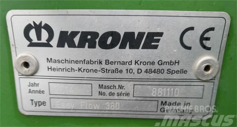 Krone EasyFlow 380 Other forage harvesting equipment
