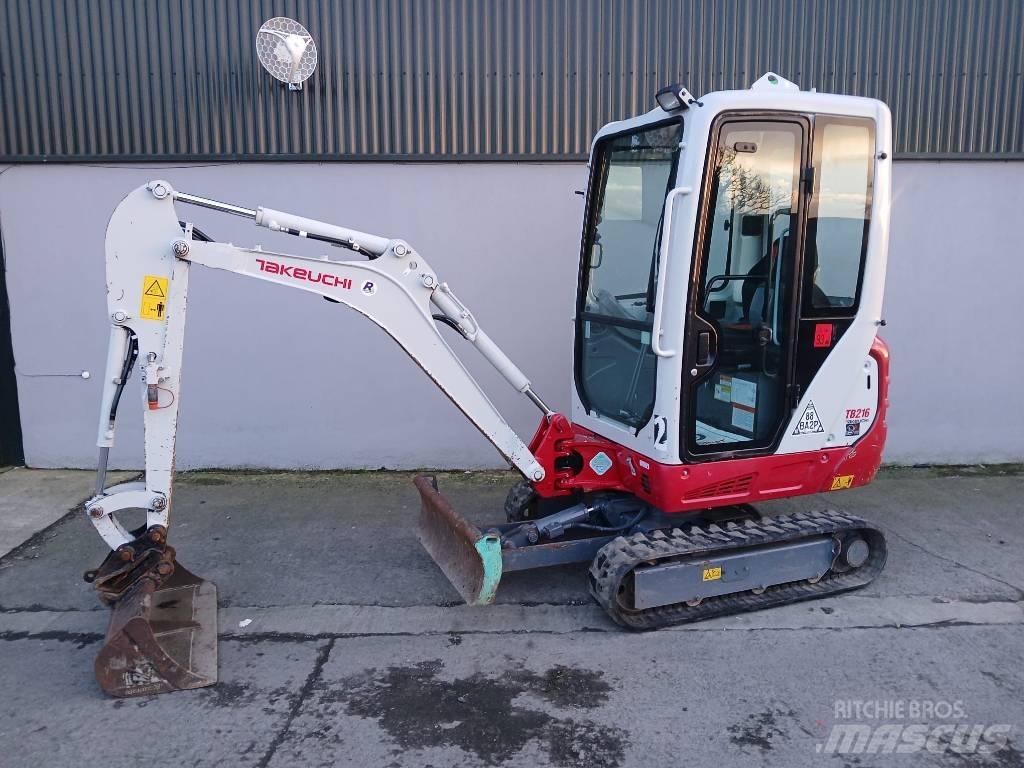 Takeuchi TB 216 Mini excavators < 7t (Mini diggers)