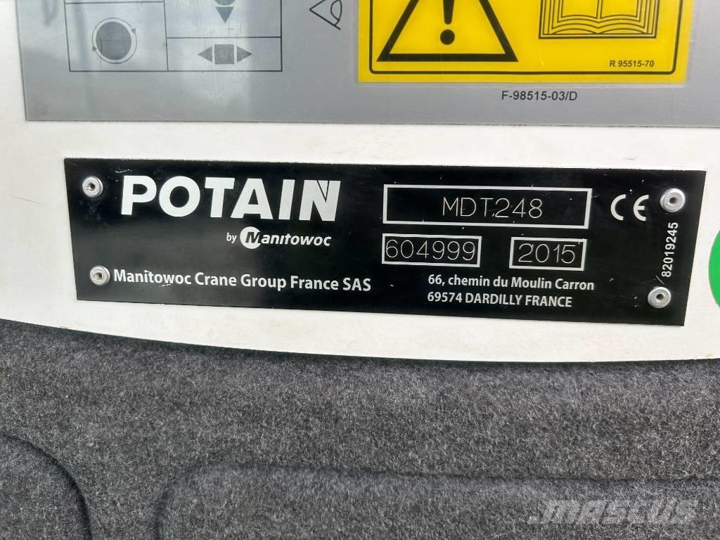 Potain MDT248-J10 Tower cranes