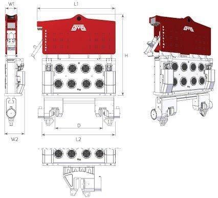  SVR 101NF Vibratory pile drivers