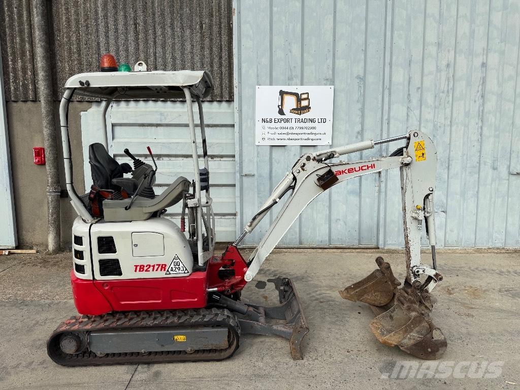 Takeuchi TB 217 R Mini excavators < 7t (Mini diggers)