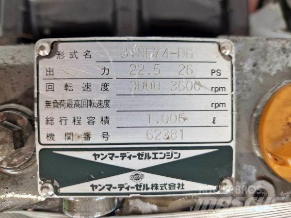 Yanmar 3TNE74-DG Engines