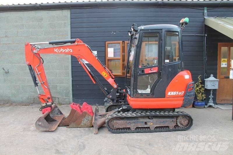 Kubota KX 61-3 Mini excavators < 7t (Mini diggers)