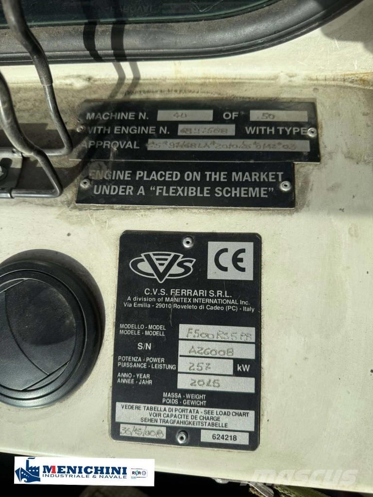 CVS Ferrari F500 Reach stackers