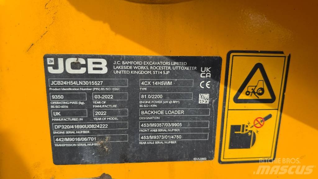 JCB 4 CX Pro Backhoe