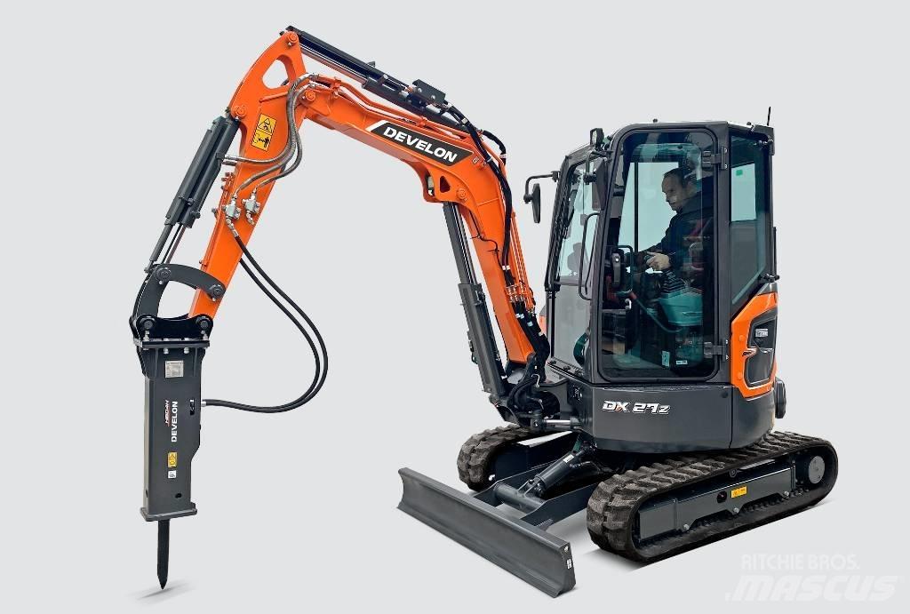 Develon DX 27 Z-7 Mini excavators < 7t (Mini diggers)
