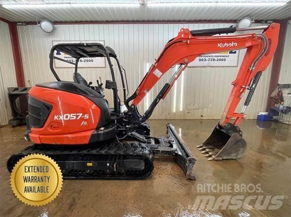 Kubota KX057-5 Crawler excavators