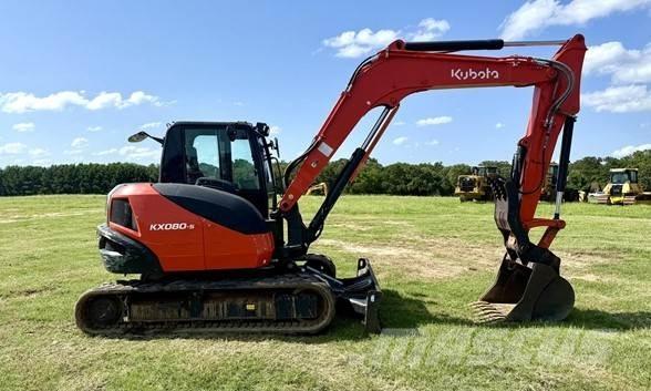 Kubota KX080-5 Crawler excavators