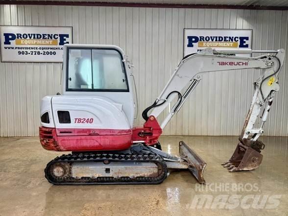 Takeuchi TB240 Mini excavators < 7t (Mini diggers)