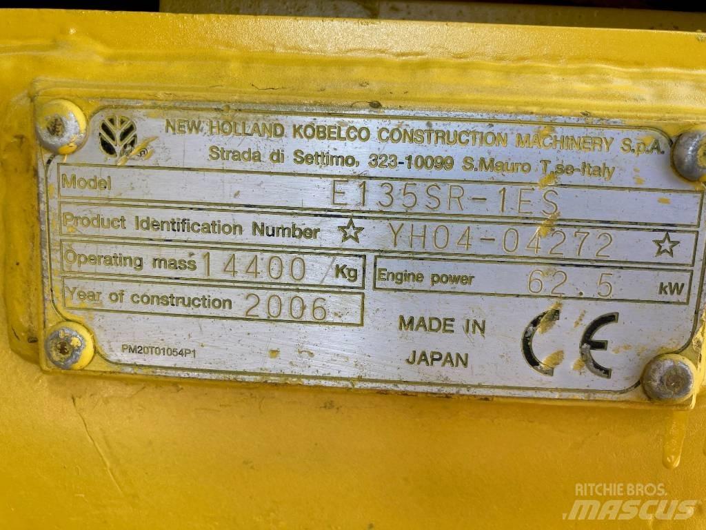 New Holland E 135 SR Mini excavators  7t - 12t