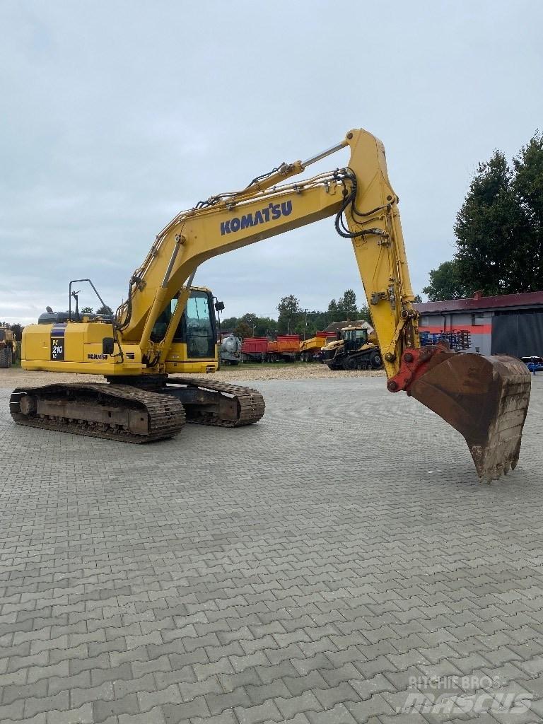 Komatsu PC 210 LC-8 Crawler excavators