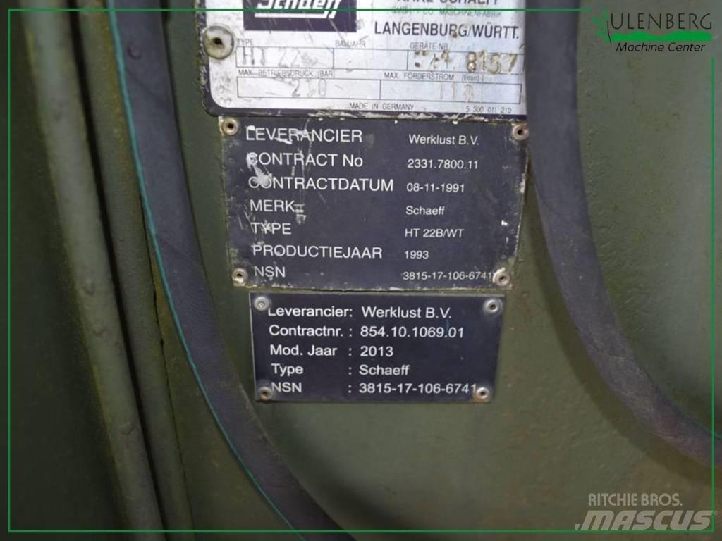 Schaeff HT22B/WT Special excavators