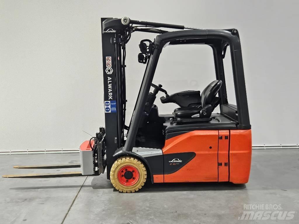 Linde E16 Electric forklift trucks
