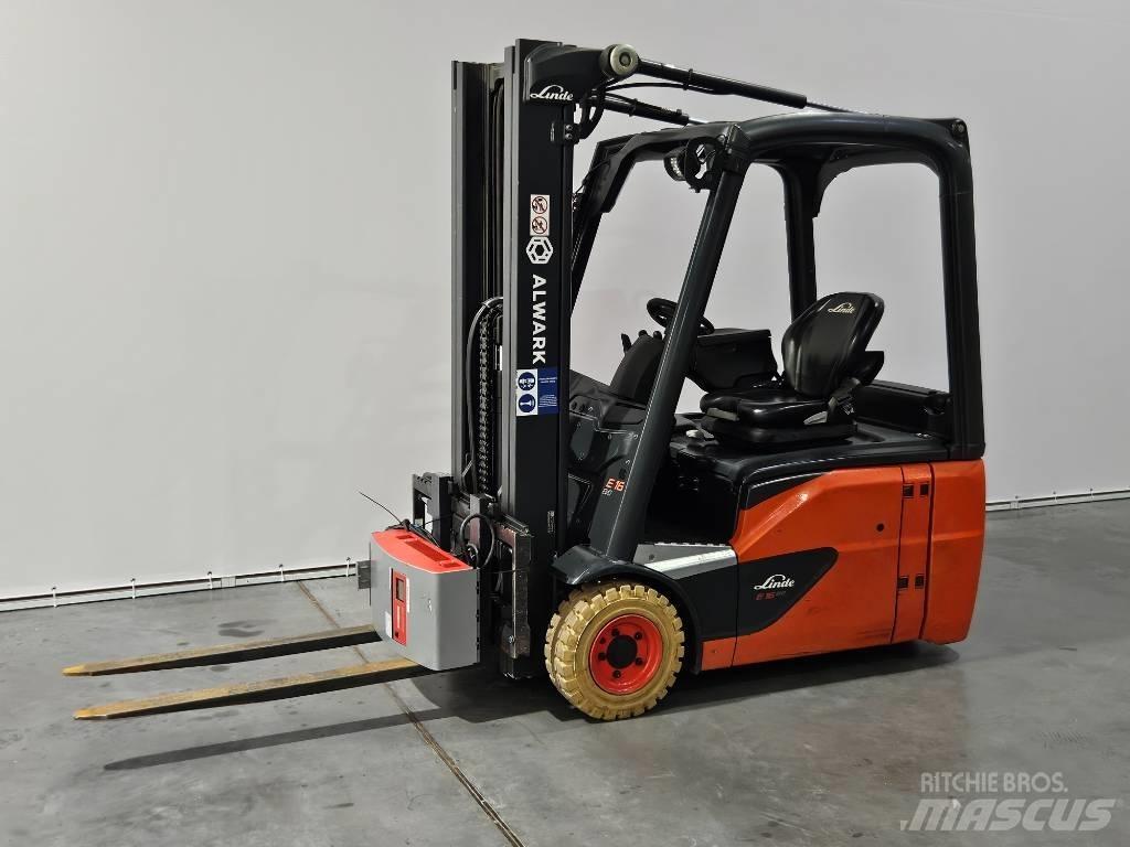 Linde E16 Electric forklift trucks