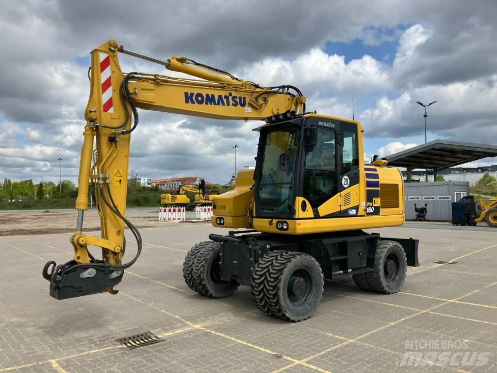 Komatsu PW 160-11 E0 Wheeled excavators