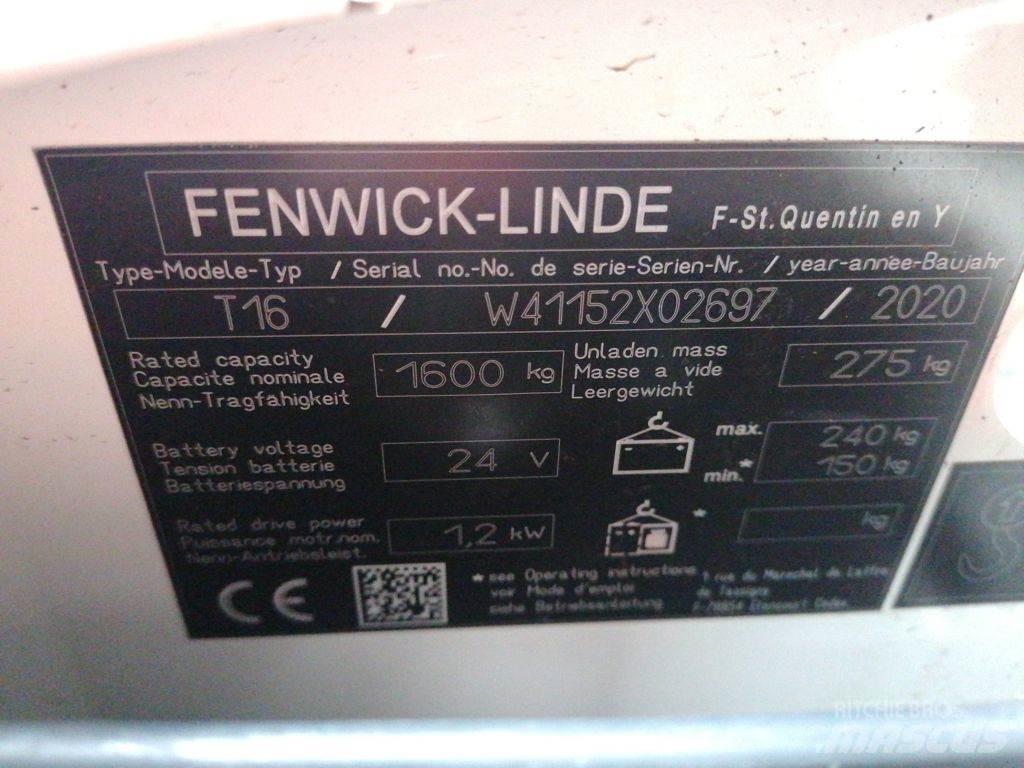 Linde T16 Low lifter