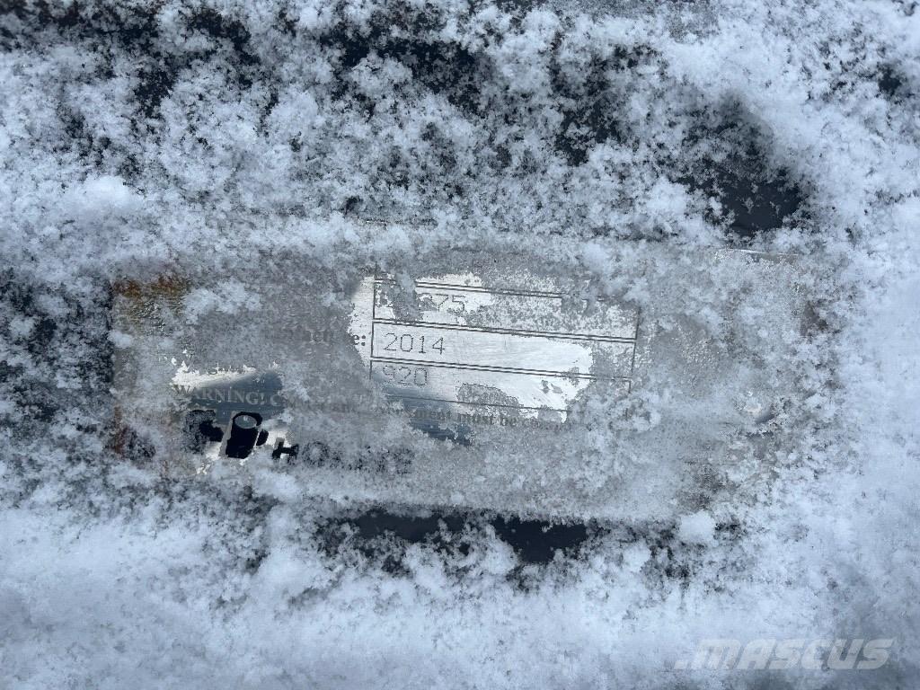 Holms PV-280 vikplog Snow groomers