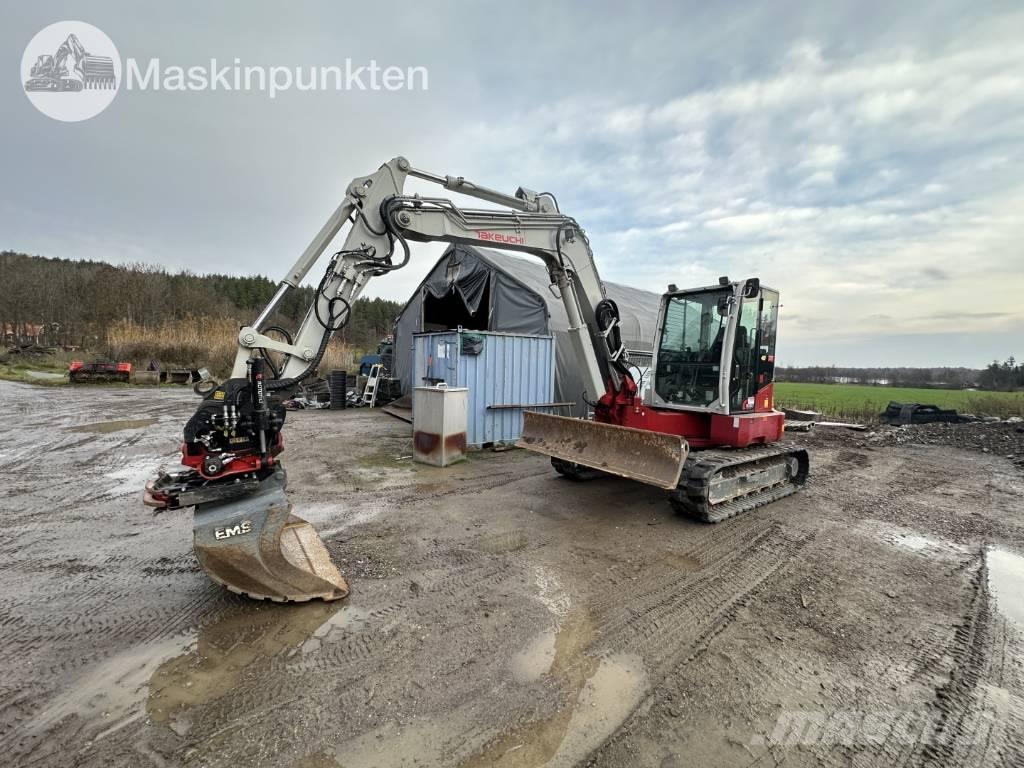 Takeuchi TB 280 FR Mini excavators  7t - 12t