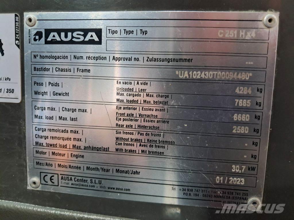 Ausa C251 HX4 Rough terrain truck