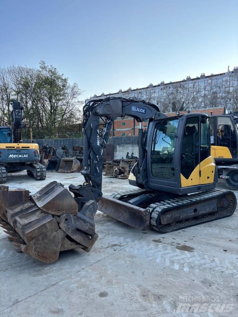 Mecalac 8 M CR Mini excavators  7t - 12t