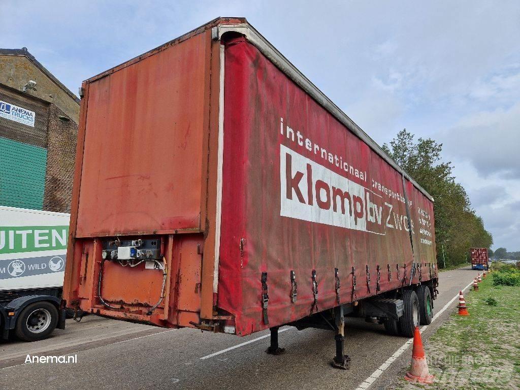 Pacton THD 232 Curtain sider semi-trailers