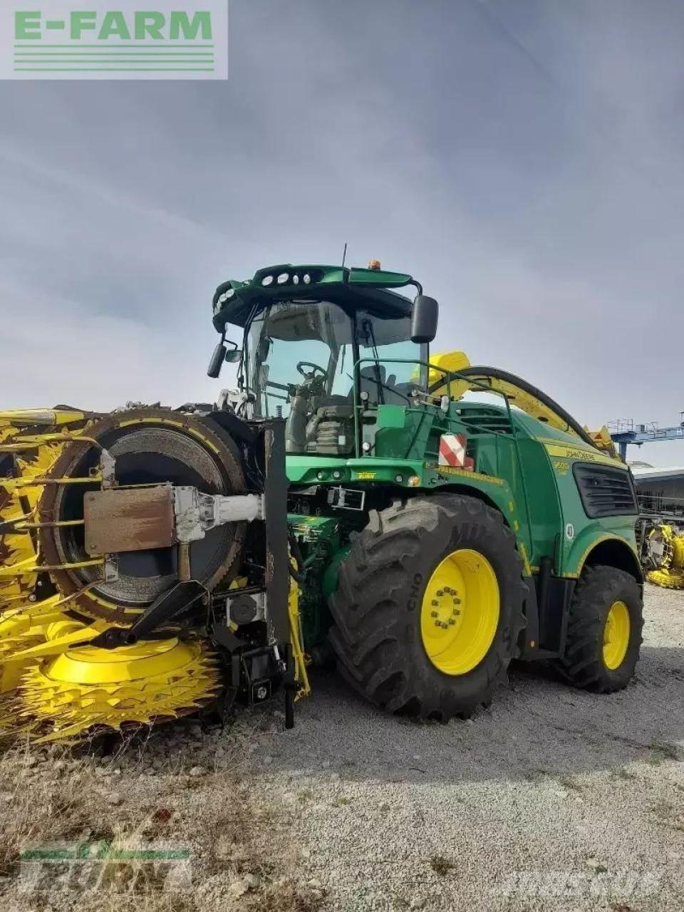John Deere 9500 Forage harvesters