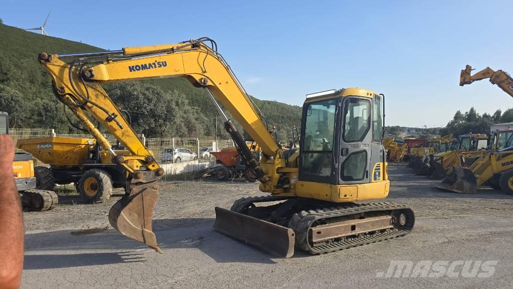 Komatsu PC 88 MR-6 Mini excavators  7t - 12t