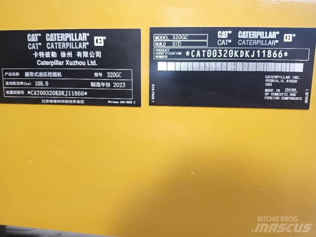 CAT 320 GC Crawler excavators