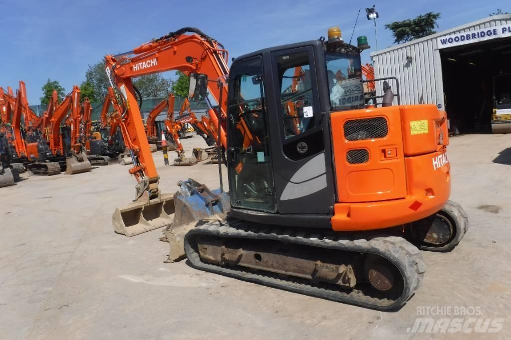 Hitachi ZX 85 US B-6 Mini excavators  7t - 12t