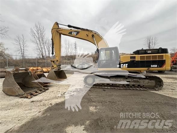 CAT 345D Crawler excavators