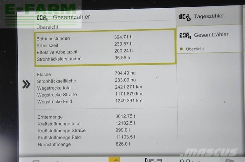 CLAAS trion 730 Combine harvesters