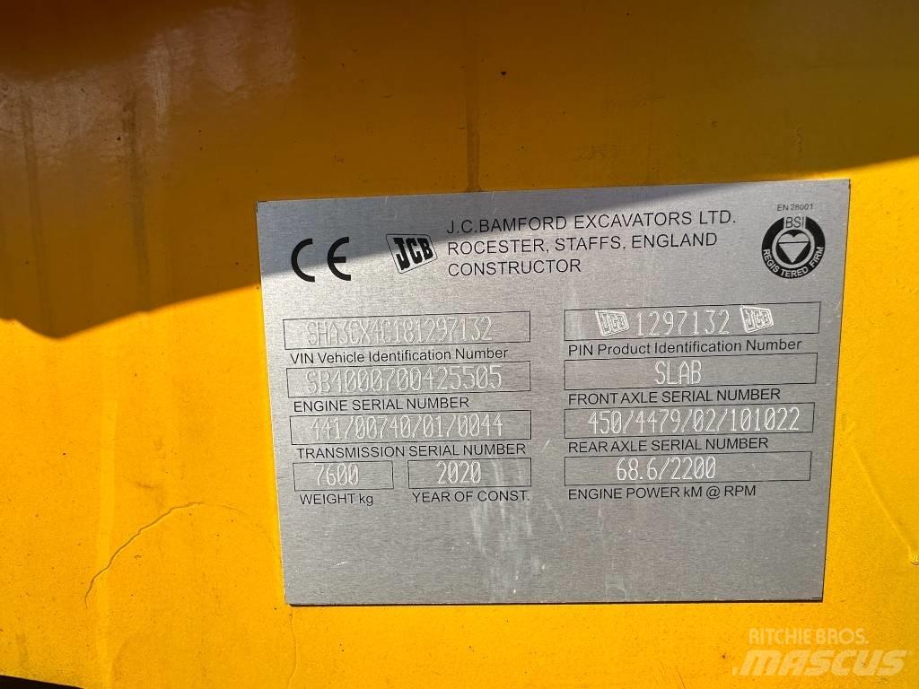 JCB 3 CX Backhoe