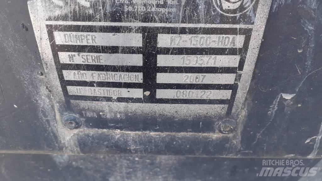 Mz Imer MZ-1500-HDA Site dumpers