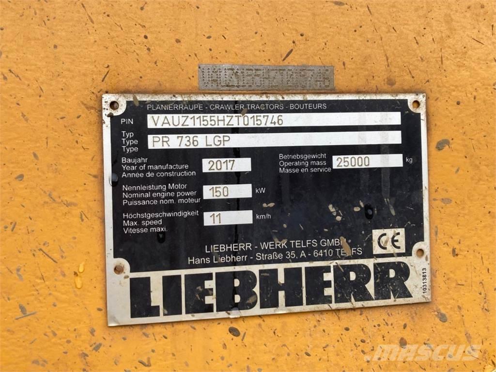 Liebherr PR736 LGP Crawler dozers