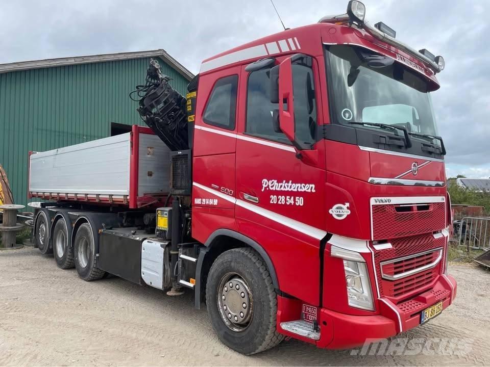 Volvo FH 500 Crane trucks