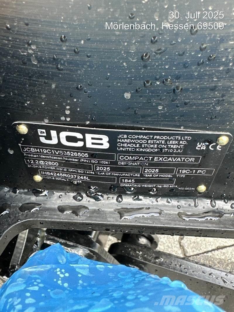JCB 19C-1 Mini excavators < 7t (Mini diggers)