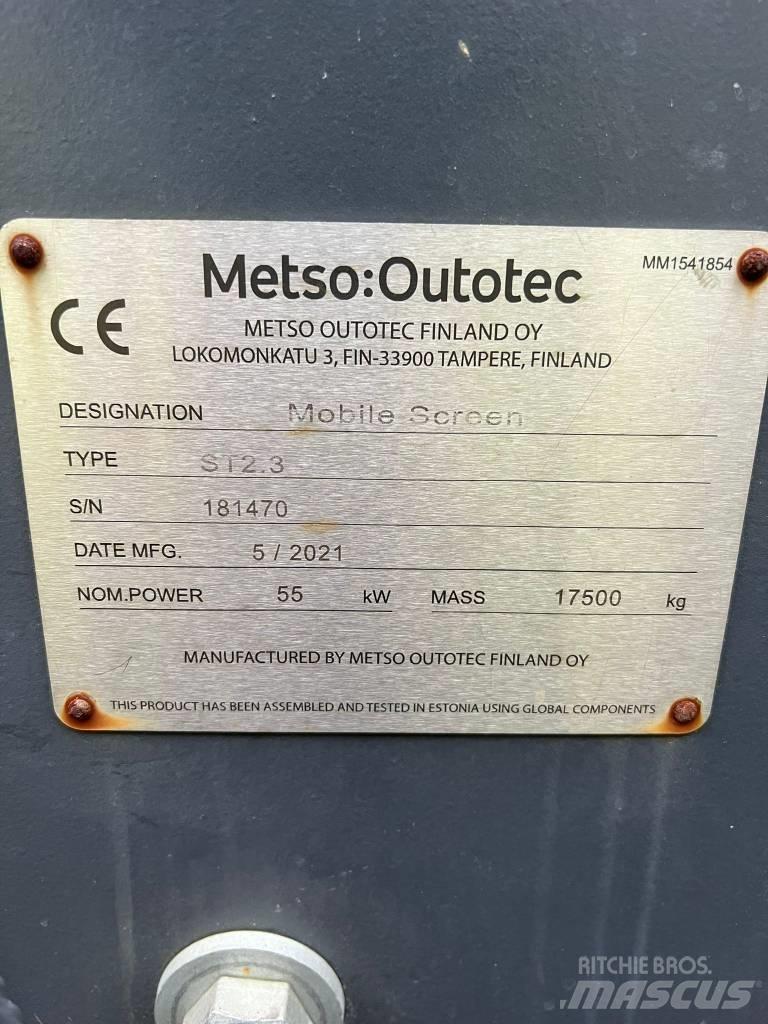 Metso ST2.3 Mobile screeners