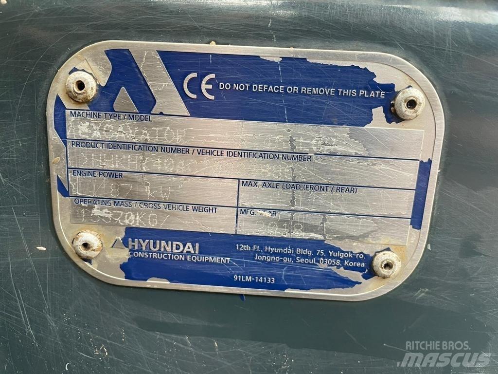 Hyundai HX145 LCR Crawler excavators