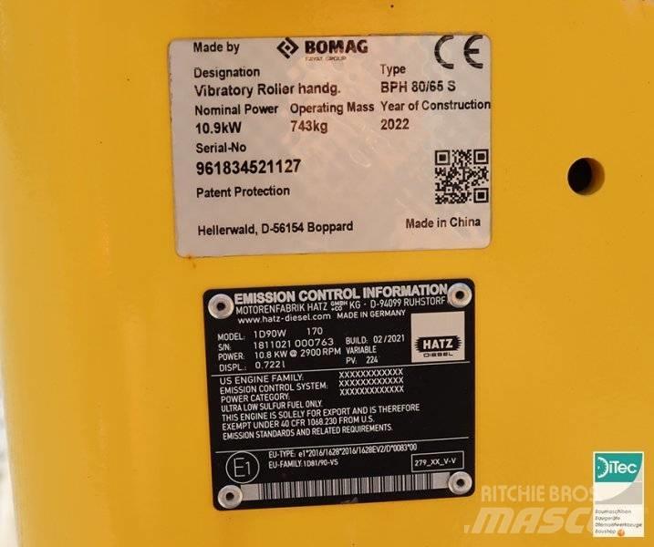 Bomag BPH 80/65 S Plate compactors