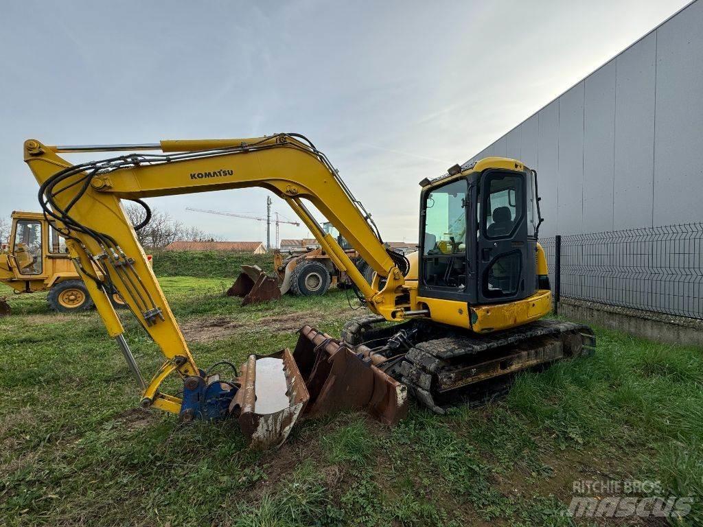 Komatsu PC 80 MR-3 Mini excavators  7t - 12t