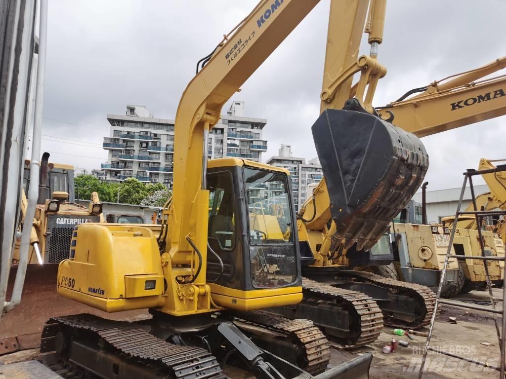 Komatsu PC60-7 Crawler excavators