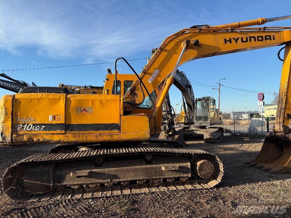 Hyundai 210Lc Crawler excavators